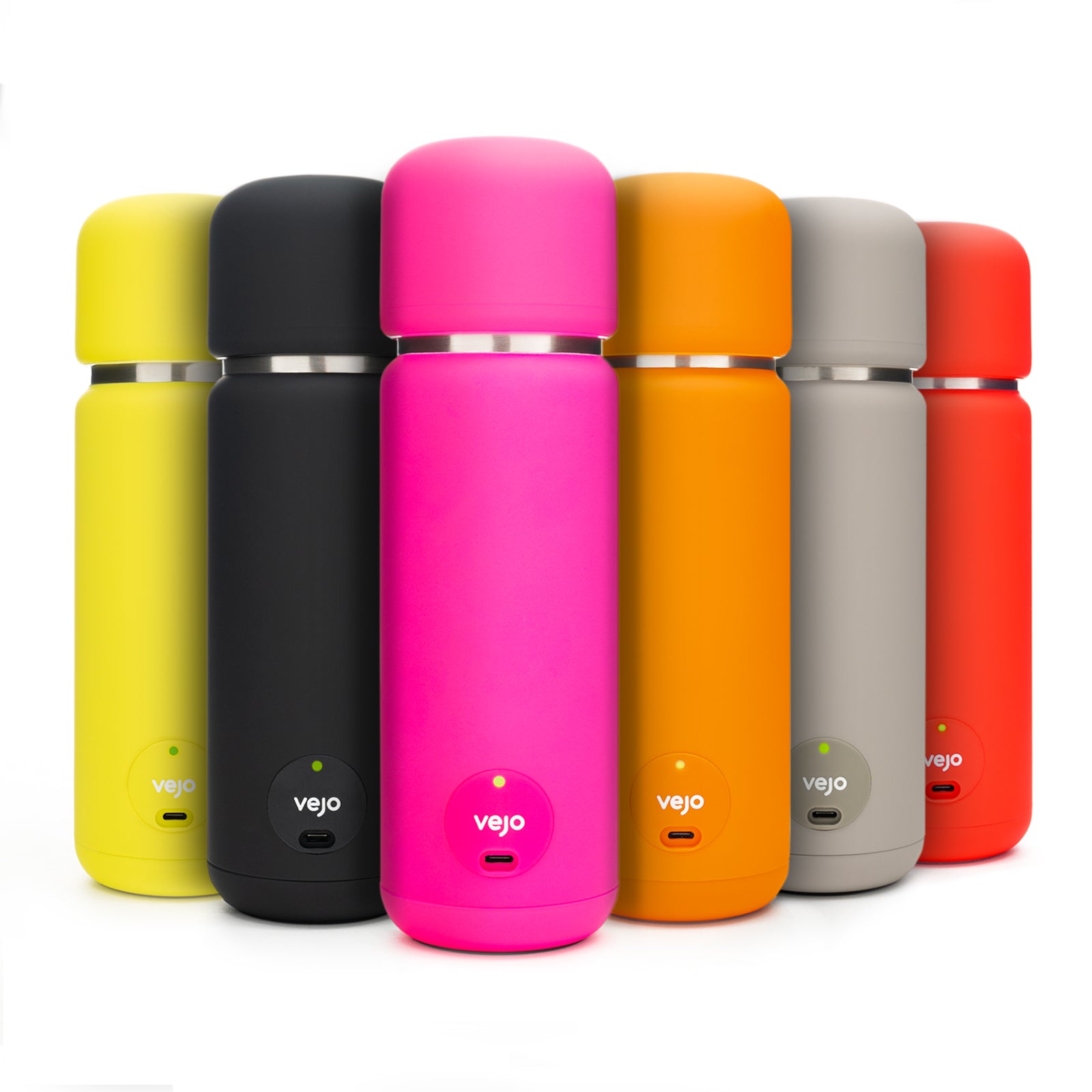 VEJO 12oz Electric Protein Shaker Bottle – USB Rechargeable Powder Mixer for Protein Shakes